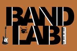 Auf dem Bild ist das Logo vom BandLab der Musikschule der Stadt Aalen zu sehen.