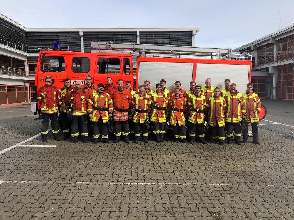 Neue Truppführer für die Feuerwehr - Feuerwehr Aalen